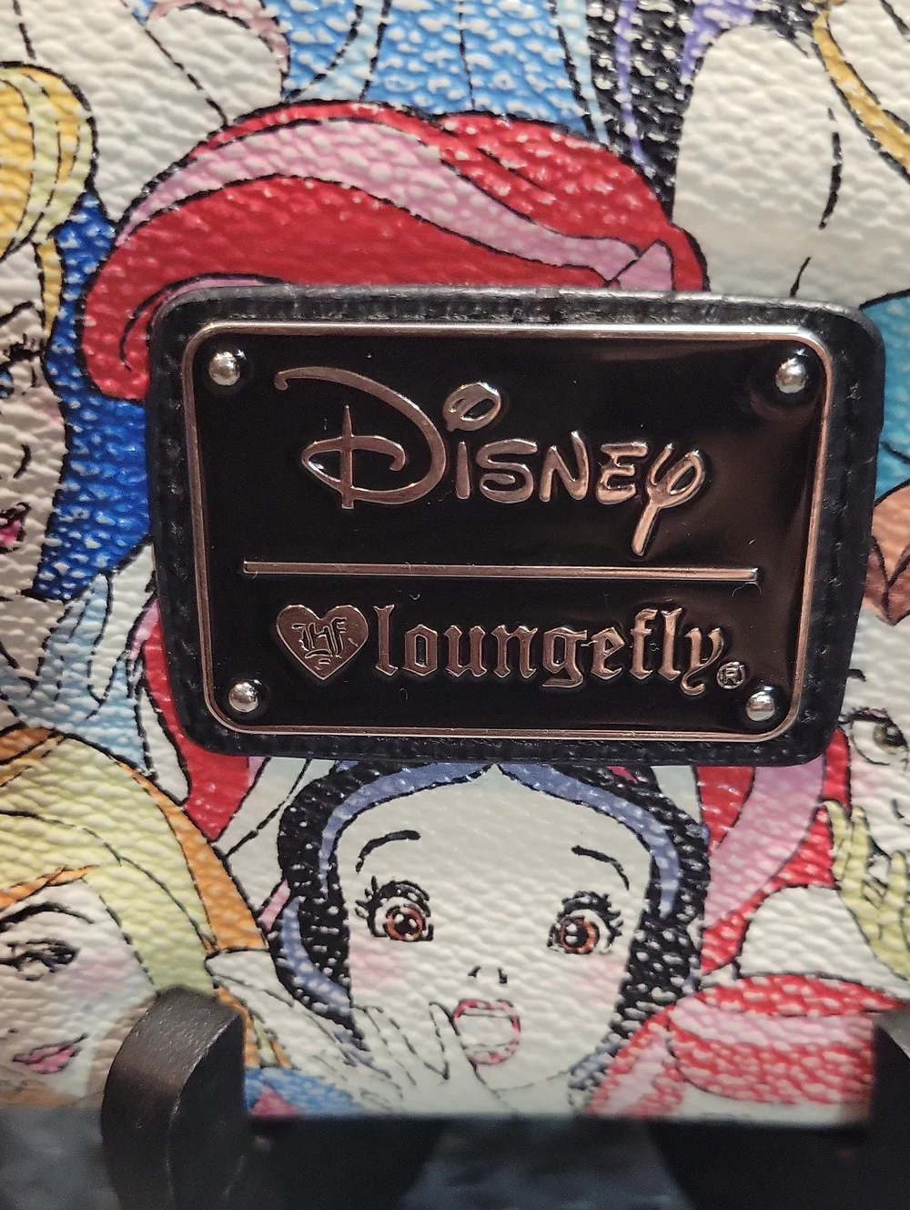 Loungefly Disney Princess Multi-Color Zip Around Wallet